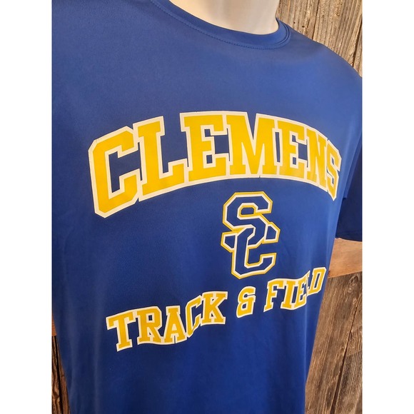 Clemens South Carolina track and field size small performance t shirt A4 - Picture 2 of 6